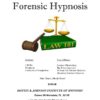 Forensic Hypnosis