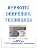 Deepening and Validating Hypnosis